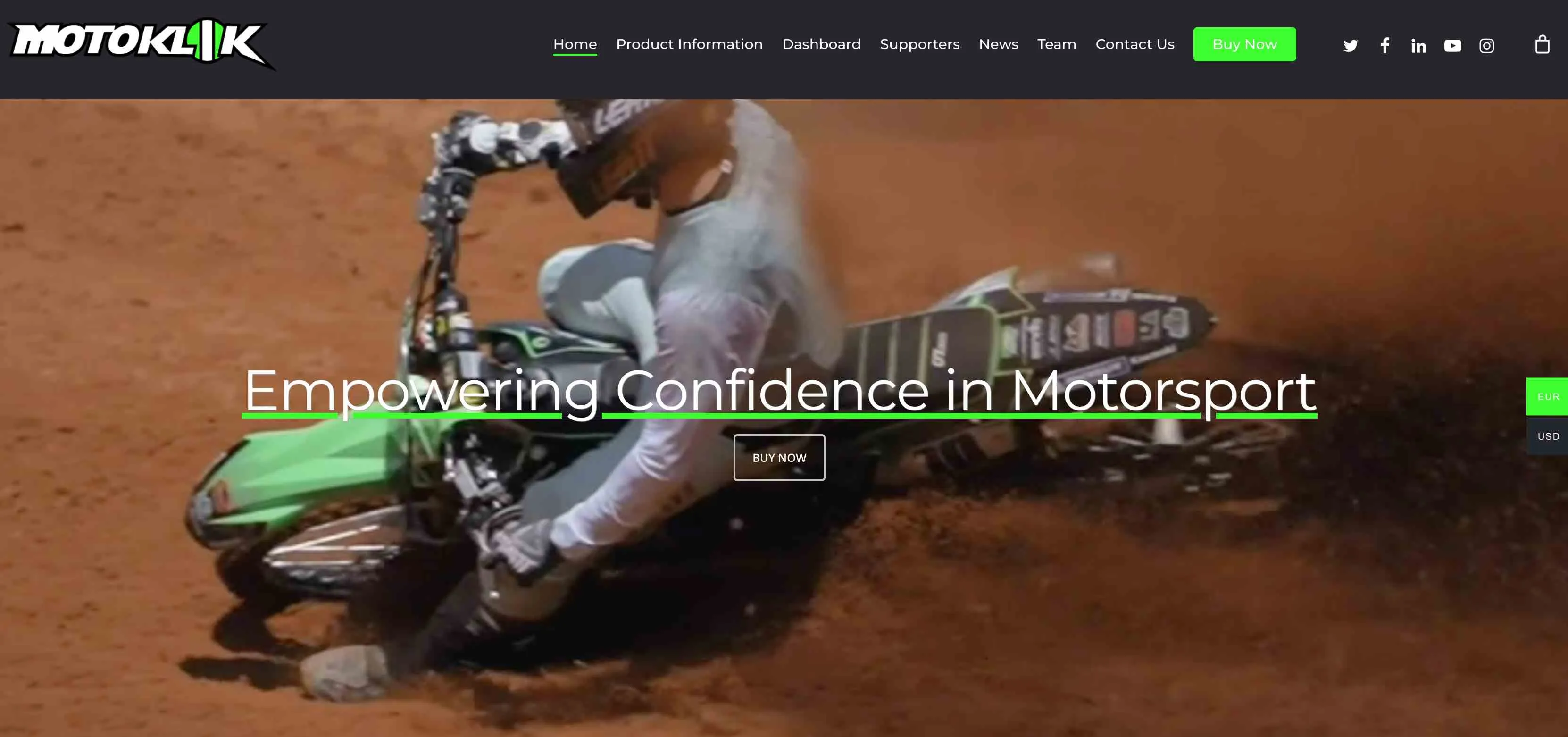 Motoklik website project